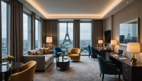 Les meilleurs hôtels d'affaires en France pour allier confort et productivité