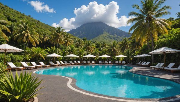 Top hôtels avec piscine à la réunion pour un séjour rafraîchissant